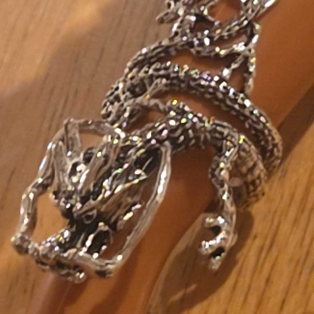 Silver Dragon Ring - image 4